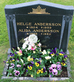 Sally Alida Elisabet <I>Wennblad</I> Andersson 