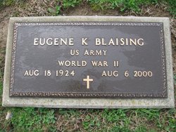 Eugene K Blaising 