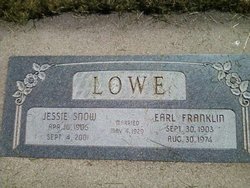 Earl Franklin Lowe 