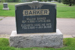 Elizabeth <I>Hand</I> Barker 