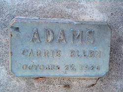 Carrie Ellen Adams 
