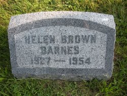 Helen <I>Brown</I> Barnes 