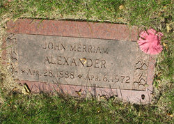 John Merriam Alexander 