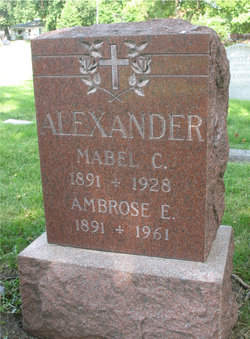 Mabel C <I>Abbott</I> Alexander 