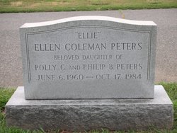Ellen Coleman “Ellie” Peters 