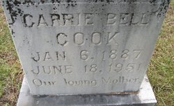 Carrie Bell <I>Cutler</I> Cook 