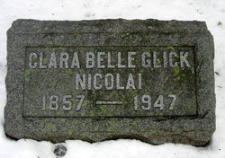Clara Belle <I>Glick</I> Nicolai 