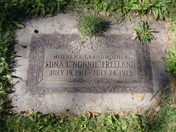 Edna Lee “Nonnie” <I>Coffey</I> Freeland 