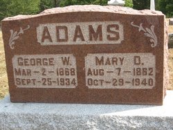 Mary D. <I>Gray</I> Adams 