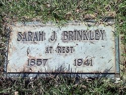 Sarah Jane “Sat” <I>Harris</I> Brinkley 