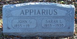 Sarah <I>Logan</I> Appiarius 