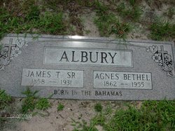 Agnes <I>Bethel</I> Albury 