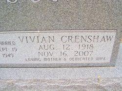Vivian Lee <I>Crenshaw</I> Simpson 