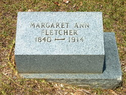 Margaret Ann <I>Lewis</I> Fletcher 