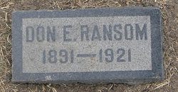 Don Edward Ransom 