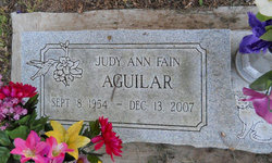 Judy Ann <I>Fain</I> Aguilar 