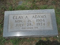 Clay A Adams 