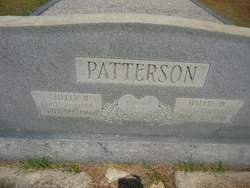 Willie D. <I>Andrews</I> Patterson 