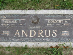 Dorothy A. <I>Eisch</I> Andrus 