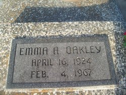 Emma A. <I>Kepner</I> Oakley 