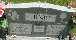 Ida M. <I>Worthington</I> Henry 
