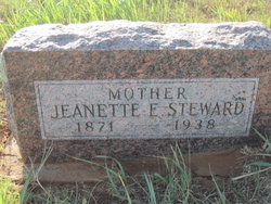 Jeanetta E. V. “Nettie” <I>Teague</I> Steward 