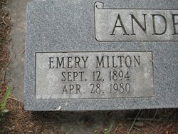 Emery Milton Anderson 