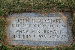 John H Burkhart 