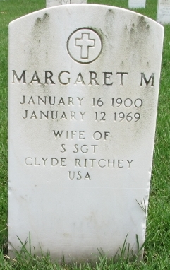 Margaret M <I>Perrot</I> Ritchey 