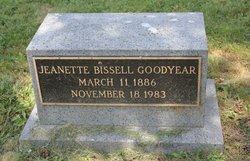 Jeanette <I>Bissell</I> Goodyear 