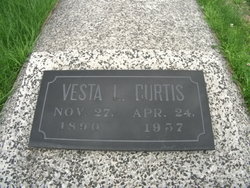 Vesta Lillian <I>Snapp</I> Curtis 