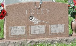 Velma Mae <I>Barnes</I> Foley 