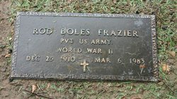 Roderick Boles “R.B. or Rod” Frazier 