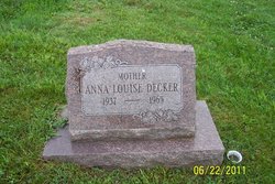 Anna Louise <I>Hockenbury</I> Decker 