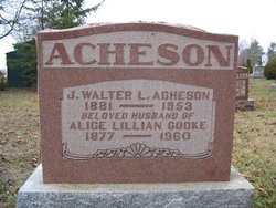 John Walter Ludlow Acheson 
