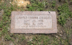 Carmen <I>Farrar</I> Stevison 