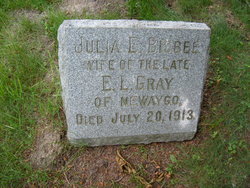 Julia Elizabeth <I>Bisbee</I> Gray 