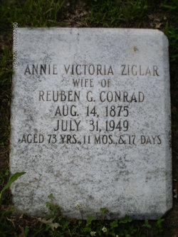 Anna Victoria <I>Ziglar</I> Conrad 