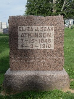Eliza Jane <I>Gregory</I> Atkinson 