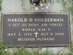 Harold D Holderman 