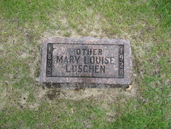 Maria Louise “Mary” <I>Bohlken</I> Luschen 