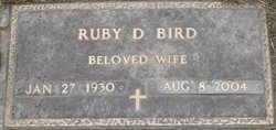 Ruby Dell <I>Simmons</I> Bird 