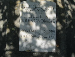 Lillie Bell <I>Tinker</I> Abercrombie 