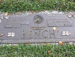 J C “Buddy” Bench 