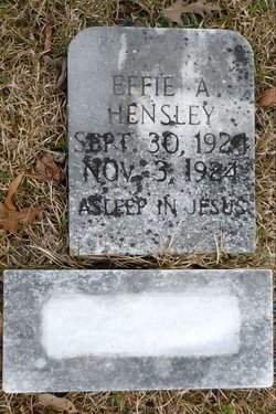 Effie A. Hensley 