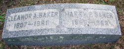 Eleanor A <I>Adams</I> Baker 
