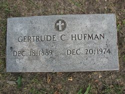 Gertrude Carrington <I>Clifton</I> Hufman 