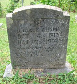 Julia T Adams 