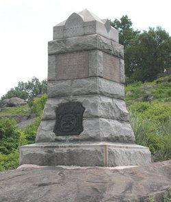 1st Michigan Sharpshooters Monument 