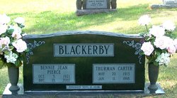 Bennie Jean <I>Pierce</I> Blackerby 